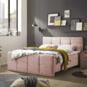 Kostenloser Versand Boxbett Tijuana mit Bettkasten Breitcord