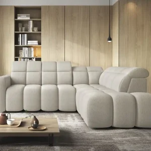 Sofa Falconn – Modernes Ecksofa mit elektrischem Sitzvorschub & Bettkasten Heißes Angebot