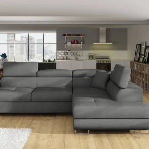 Sofort Bestellen Eltap Ecksofa Anton mit Schlaffunktion & Bettkasten | Sawana