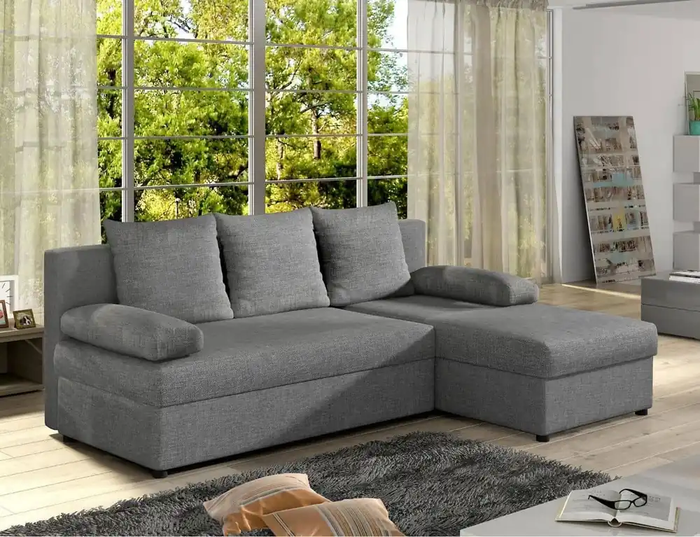 Ecksofa Gino mit Schlaffunktion und Bettkasten - Eltap Sonderaktion