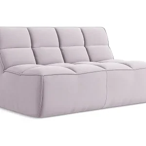 2-Sitzer Sofa - - Samt - Lavendel - KALAI Meistverkauft