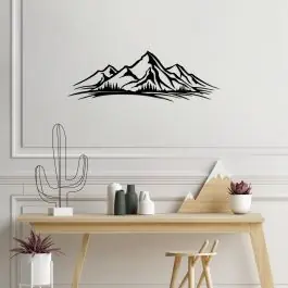 Tanelorn Dekoratives Wandaccessoire aus Metall | 100 % METALL | 70 x 23 cm Preiswert