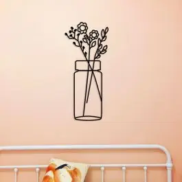 Heißes Angebot Tanelorn Dekoratives Wandaccessoire aus Metall | 100 % METALL | 58 x 61 cm