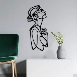 Kostenloser Rückversand Tanelorn Dekoratives Wandaccessoire aus Metall | 100 % METALL | 70 x 32 cm