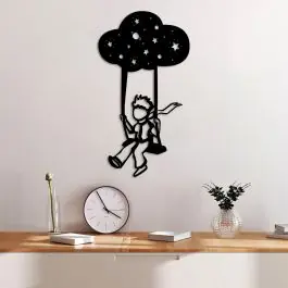 Begrenztes Angebot Tanelorn Dekoratives Wandaccessoire aus Metall | 100 % METALL | 34 x 62 cm