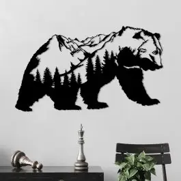 Tanelorn Dekoratives Wandaccessoire aus Metall | 100 % METALL | 71 x 41 cm Markenware