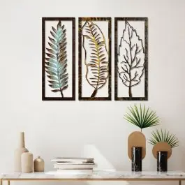 Billig Tanelorn Dekoratives Wandaccessoire aus Metall | 100 % METALL | 55 x 22 cm