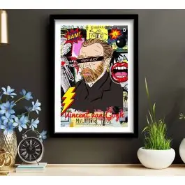 Kostenfreie Lieferung Thalia Dekoratives gerahmtes MDF-Gemälde | 100 % MDF | 38 x 53 cm