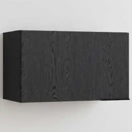 Markenware Küchenhängeschrank Anna - 60x36x35cm - Eiche schwarz Dekor