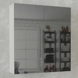 Spiegelschrank Binary - 60x17x65cm - 2 Türen Must-Have