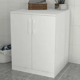 Angebot Waschmaschinenschrank Brisa - 70x67x90cm - 2 Türen - weiß
