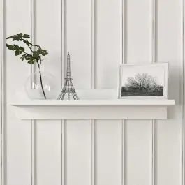 Wandregal Delit - 60x22x12cm - weiß Top-Angebot