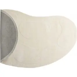 Super-Preis Wohnzimmerteppich Enard Venture Design - Wollmischung - 290x175 cm - Oval - Weiß