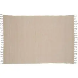Direktkauf Wohnzimmerteppich Loke Venture Design – Woll-Baumwollmix 230x160 cm – Beige/Weiß