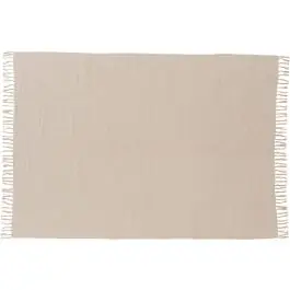 Wohnzimmerteppich Panipat Venture Design - Baumwollmischgewebe - 200x300 cm - Beige Markenware