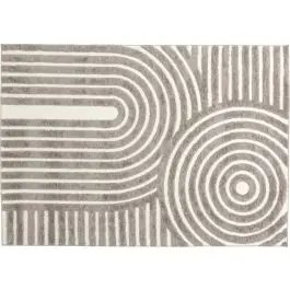 Wohnzimmerteppich Nikita Venture Design - Polyester - 290x200 cm - Grau/Weiß Sonderaktion