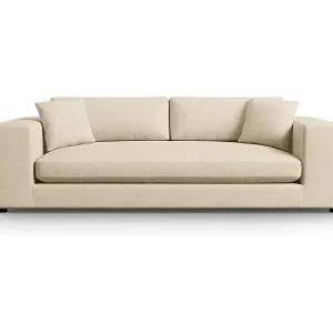 Nur Heute CXL by Christian Lacroix - 4-Sitzer Sofa "Tendance" Sitzer aus strukturiertem Stoff beige - 262x122x72cm