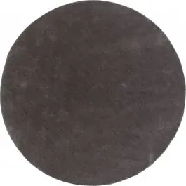 Günstig Runder Viskose-Teppich Undra Ø200 cm Dunkelgrau Venture Design