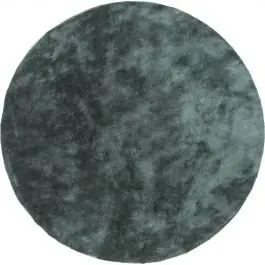Garantierte Lieferung Runder Viskoseteppich Undra Ø200 Grün Venture Design