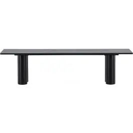 Essbank Olivia Venture Design - MDF Schwarz - 40x180x45 cm Finale Aktion