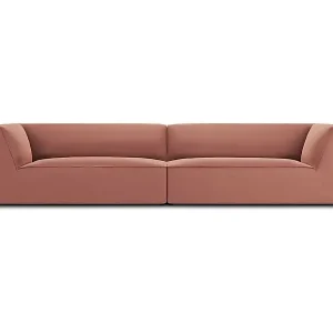CXL by Christian Lacroix - 4-Sitzer Sofa "Charles" Sitzer aus Samt rosa - 302x93x69cm Neue Ware