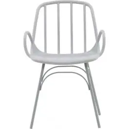 Esszimmerstuhl Dyrön Venture Design - Kunststoff Grau - 59x81x55 cm Top-Seller