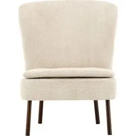 Finale Aktion Einzelsessel Hällsö Venture Design - Bouclé - 80x92x66 cm - Beige