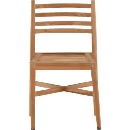 Zertifiziert Esszimmerstuhl Kenya Venture Design - Teakholz, 52x80x50 cm, natur