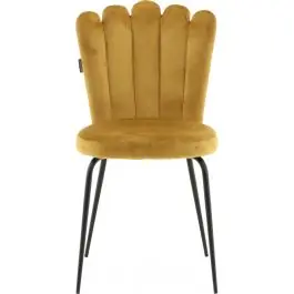 Esszimmerstuhl Limhamn Venture Design – Polyester-Samt – 54 x 83 x 45 cm – Gelb Aktuell