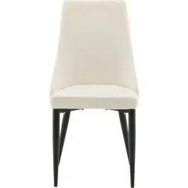 Markenware Esszimmerstuhl Leone Venture Design - Beige Cord - 63x91x47 cm