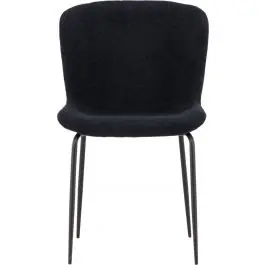 Bestseller Esszimmerstuhl Modesto Venture Design – Schwarzer Teddy – 54x80x48 cm
