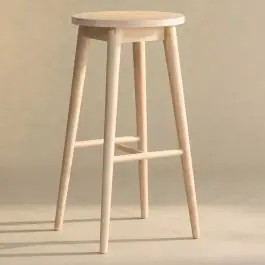 Barhocker Mollösand Venture Design - Weiß gewaschen - 36x75x36 cm Heißes Angebot