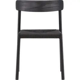 Esszimmerstuhl Malmön Venture Design - Stahl - 54x79x52 cm - Schwarz Markenware