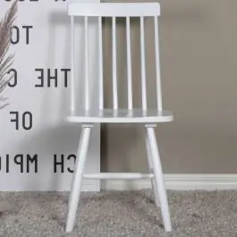 Esszimmerstuhl Lönneberga Venture Design – Weiß – 55x87x43 cm Schnäppchen