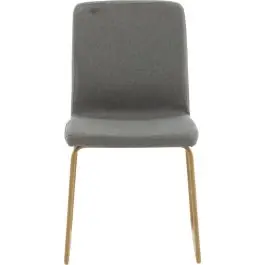 Esszimmerstuhl Mace Venture Design - Polyester grau - 55x88x45 cm Mega-Angebot