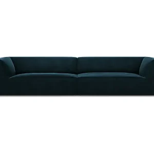 CXL by Christian Lacroix - 4-Sitzer Sofa "Charles" Sitzer aus Samt petrol - 302x93x69cm Nur Heute