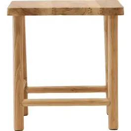 Hocker Noster Venture Design - Teakholz natur - 42x46x42 cm Nur Heute