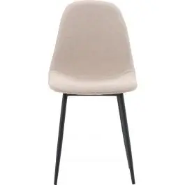 Preisknaller Esszimmerstuhl Polar Venture Design - Stahl, Bouclé Beige, 53x88x46 cm