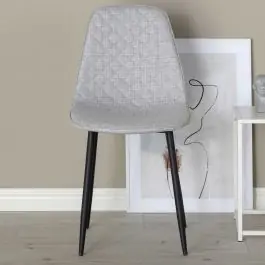 Kostenloser Versand Esszimmerstuhl Polar Diamond Venture Design – Grau – 53x88x46 cm