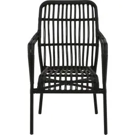 Begrenztes Angebot Loungechair Rizal Venture Design - Aluminium Schwarz - 64x90x57 cm