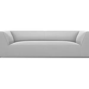 CXL by Christian Lacroix - 3-Sitzer Sofa "Charles" Sitzer aus Samt hellgrau - 232x92x69cm Neue Kollektion