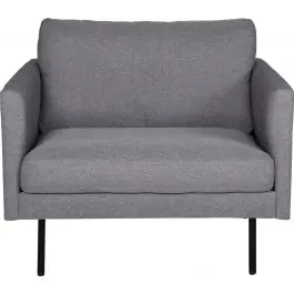 Beliebt Sessel Zoom Venture Design - Polyester, 84x80x95 cm, Grau