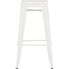 Heißes Angebot Barhocker Tempe Venture Design - Stahl - 43x76x43 cm - Beige