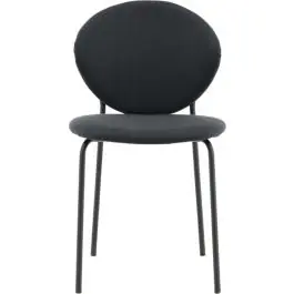 Kracherpreis Esszimmerstuhl Vault Venture Design - Schwarz - 62x80x46 cm