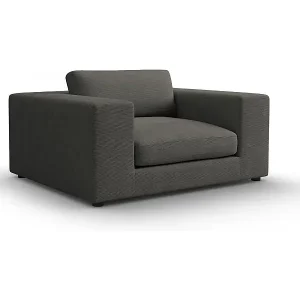 CXL by Christian Lacroix - 1,5-Sitzer Sofa "Tendance" Sitzer aus Cord dunkelgrau - 156x122x72cm Sale