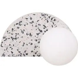 Sichere Zahlung Wandleuchte Abbeville Venture Design - Terrazzo Weiß - 20x13x11 cm