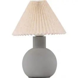Tischleuchte Älvsborg Venture Design - Beton, Stoff - Ø 25 cm Sofort Bestellen