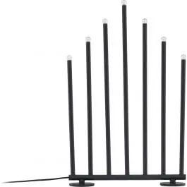 Adventsleuchter Björnfjället Venture Design Stahl Schwarz 7x50x32 cm Sofort Bestellen