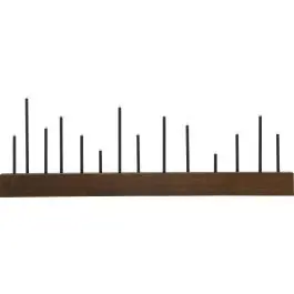 Angebot Tischleuchte Kungsberget Venture Design - MDF Walnuss, 77x6x27 cm