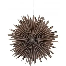 Pendelleuchte Sälen 46 cm - Venture Design - Papier - Greige Preiswert